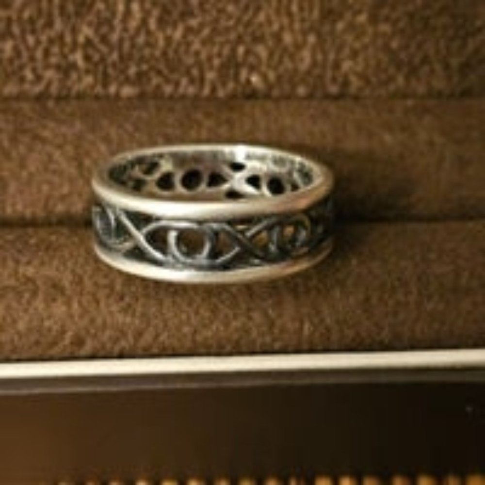 925 band ring
